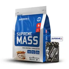 SUPREME NUTRITION - Supreme Mass 10Lb Cookies+Creatina Dorian Yates 300Gr
