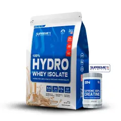 SUPREME NUTRITION - 100% Hydro Whey Isolate Vainilla 2.4 lb+Creatina 250Gr