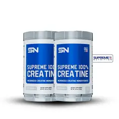 SUPREME NUTRITION - Creatina Monihidratada 250Gr Pack X2