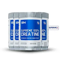 SUPREME NUTRITION - Creatina Monihidratada 500Gr Pack X4