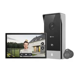 EZVIZ - Videoportero doméstico inteligente HP5 WIFI 1080p Pantalla táctil de 7 -