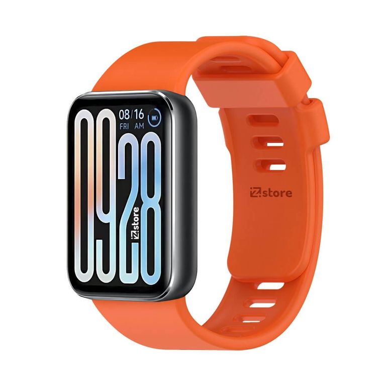 Correa Silicona Para Xiaomi SmartBand 9 Pro Naranja