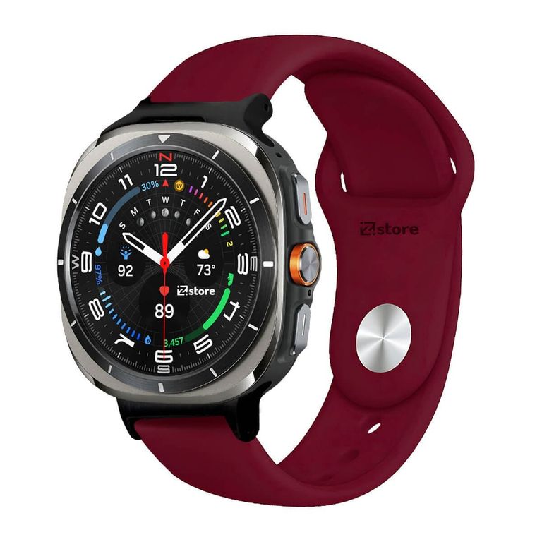 Correa Silicona Para Samsung Galaxy Watch Ultra Broche Vino