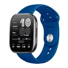 GENERICO - Correa Silicona Para Amazfit Bip 6 Broche Azul