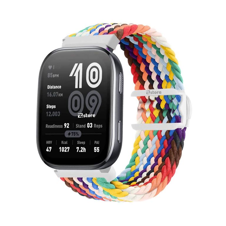 Correa de Nylon Para Amazfit Bip 6 Broche PVC Multicolor