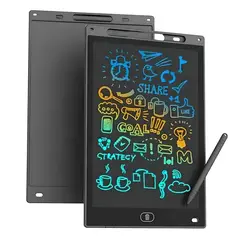 GENERICO - TABLET PIZARRA MÁGICA DIBUJO LCD 16 PULGADAS NEGRO MEDIANO