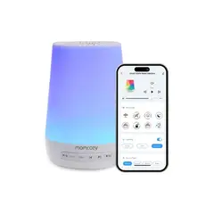 MOMCOZY - Máquina de sonidos y ruido blanco con luz de noche