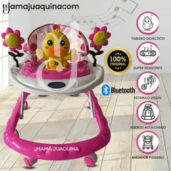 BABY - Andador Musical para Bebés «CHICKIE» con Bluetooth Pink