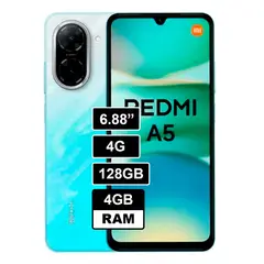 XIAOMI - CELULAR REDMI A5 4GB RAM 128GB AZUL