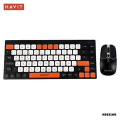 HAVIT - KIT TECLADO Y MOUSE INALAMBRICO - KB831WB