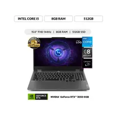 LENOVO - GAMER 14HHZ 15.6 IPS i5 12va 8 NUCLEOS 8GB RAM 512gb ssd RTX3050 6GB w11 PRO