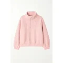 GENERICO - Polera Mujer Oversize Afelpada - Rosado Pastel