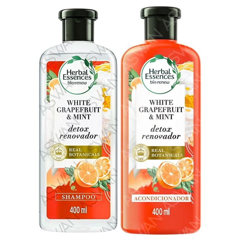 PACK 2 TORONJA SHAMPOO + ACONDICIONADOR 400ML - HERBAL ESSENCES