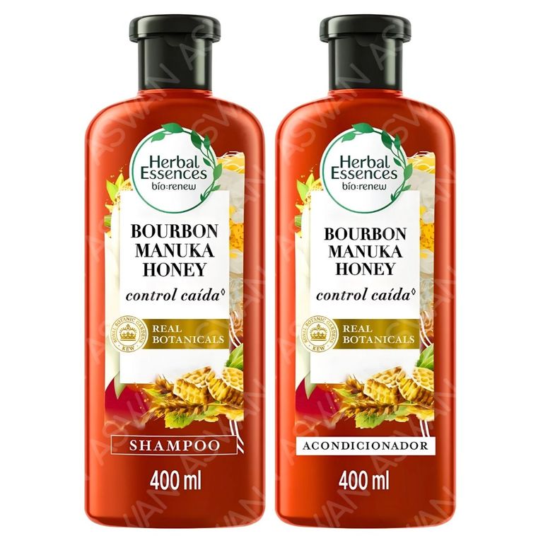 PACK 2 MIEL SHAMPOO + ACONDICIONADOR 400ML - HERBAL ESSENCES
