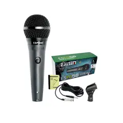 GENERICO - MICROFONO DE MANO EALSEM ES-PG58 CON CABLE
