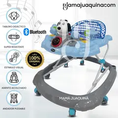 Baby - Andador Musical Plegable «SNOOPY MUSIC» Bluetooth Light Blue