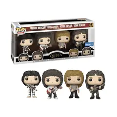 FUNKO - Queen Pop 4pack Exclusivo Freddie Mercury
