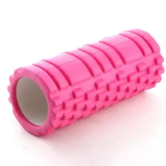 PENTHA - Rodillo de Yoga Foam Roller de Espuma 33 x 14cm Fucsia