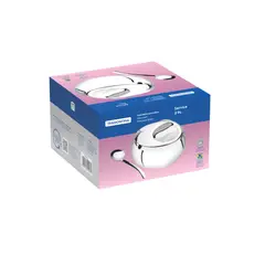 TRAMONTINA - Azucarero de acero inoxidable con cuchara de 0.32 Lt