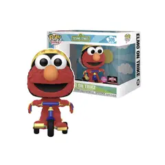 FUNKO - Elmo en Triciclo Pop 309 Flocked Plaza Sesamo