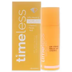 TIMELESS - Suero de Vitamina C más E al 20 Porciento con Ácido Ferúlico 30ml