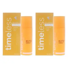 TIMELESS - Suero de Vitamina C más E al 20 Porciento con Ácido Ferúlico - Paquete de 2 30ml