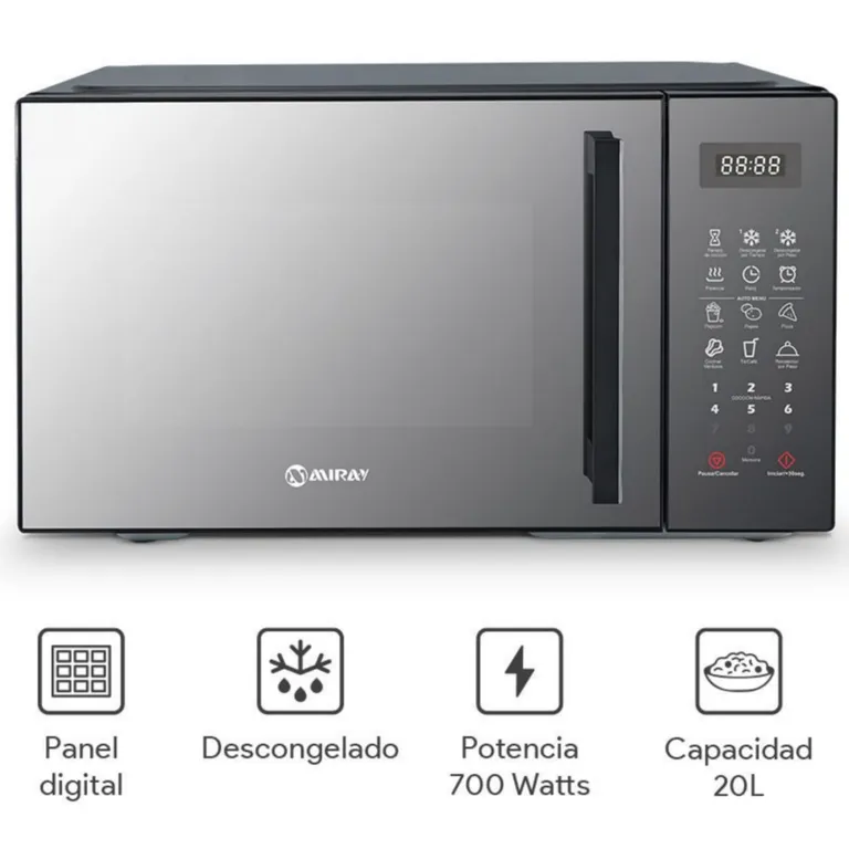 HORNO MICROONDAS HMM-205N 20L