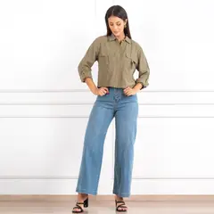 JAROLA - Pantalón Palazzo Pierina