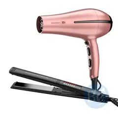 GAMA - Combo Alisadora Elegance Led BECHS0000001467 y Secador Bora