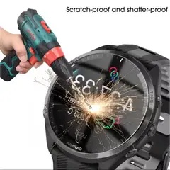 GENERICO - Protector de Pantalla para Garmin FENIX y FORERUNNER - Diámetro 4cm