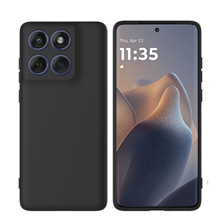 SILICONA PARA EDGE 60 FUSION - NEGRO