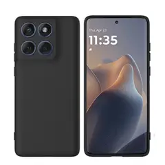 CASE - SILICONA PARA EDGE 60 FUSION - NEGRO