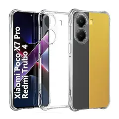 CASE - 360 POCO X7 PRO - TRANSPARENTE