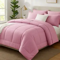 GENERICO - EDREDON QUEEN COOZY SET CUADROS PERU PIMA + FUNDAS DE ALMOHADA