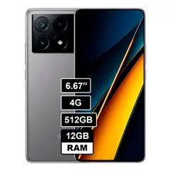 XIAOMI - Poco X6 Pro 512Gb 12gb GRIS