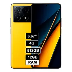XIAOMI - Poco X6 Pro 512Gb 12gb AMARILLO