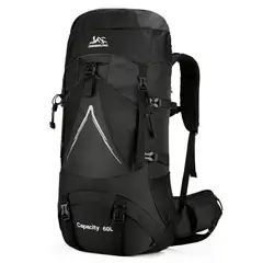 GENERICO - Mochila de Montaña Trekking Camping 60 litros impermeable