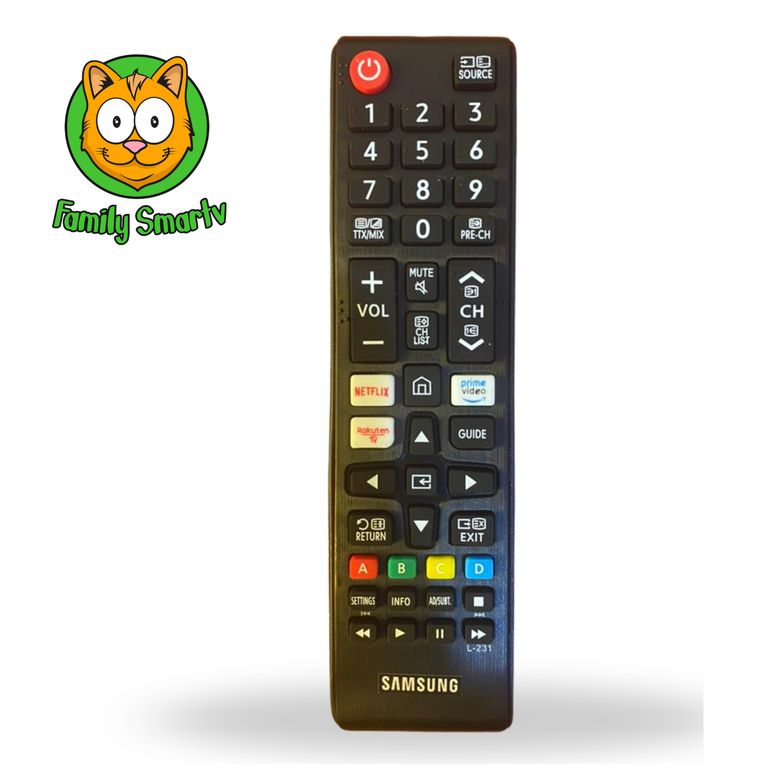 Control Remoto Para tv Samsung Smart Botón Netflix Amazon