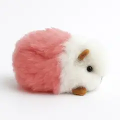 GENERICO - Peluche de Alpaca - Cuy Wawa Blanco - Rosa