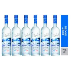 GREY GOOSE - VODKA ORIGINAL BOTELLA 750 ML - 6 UND
