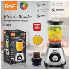 GENERICO - Licuadora Eléctrica 2 en 1 De 1.5 Litros RAF