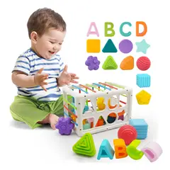 HUANGER - Bloques Apilables Genéricos Para Niños De 12-18 Meses