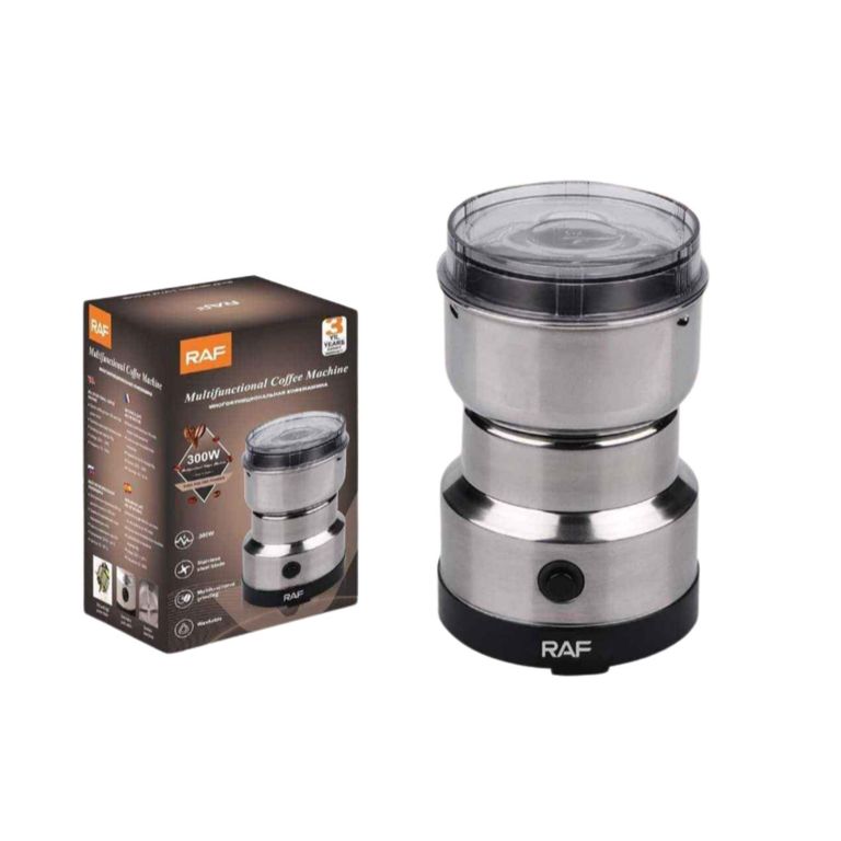 Mini Molino Eléctrico de Acero de 4 Cuchillas