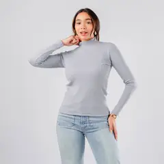 ROXJES JEANS - CAFARENA RIB ALGODÓN CON CUELLO