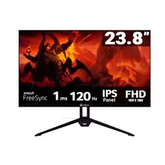TEROS - MONITOR GAMER TE2415S 24 FULL HD PLANO 120HZ 1MS COLOR NEGRO