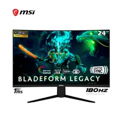 MSI - MONITOR GAMER CURVO 24 G2422C FULL HD PANEL VA 180HZ 1MS