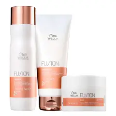 WELLA - Pack Fusion Shampoo Acondicionador Mascarilla