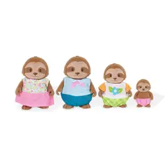 LIL WOODZEEZ - Familia perezoso 04 personajes