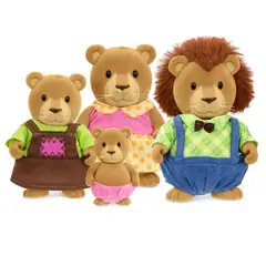 LIL WOODZEEZ - Familia león con 04 personajes