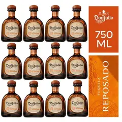 DON JULIO - TEQUILA REPOSADO 750ML - 12 UND